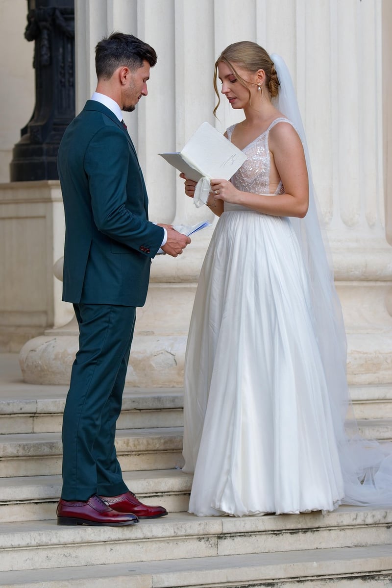 Sunset vows